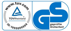 TÜV Rheinland GS Logo TÜV Rheinland GS Logo