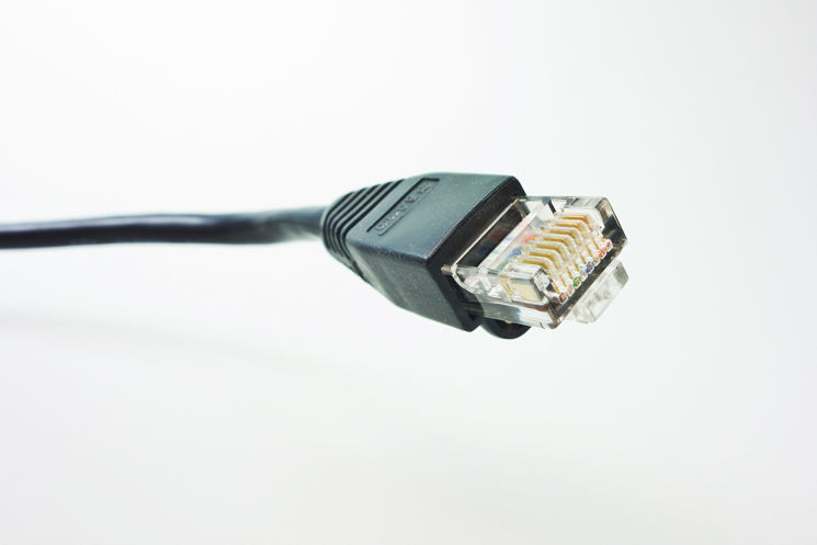 Kabel für einen Anschluss an das Internet