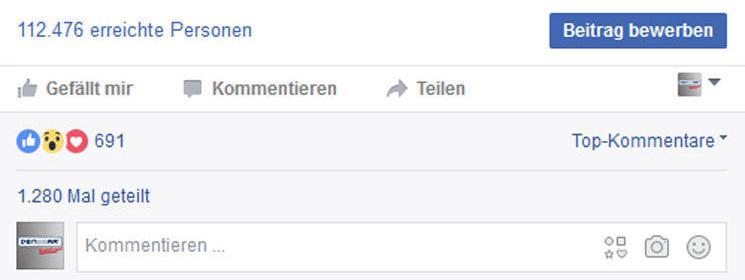 Facebook Gewinnspiel