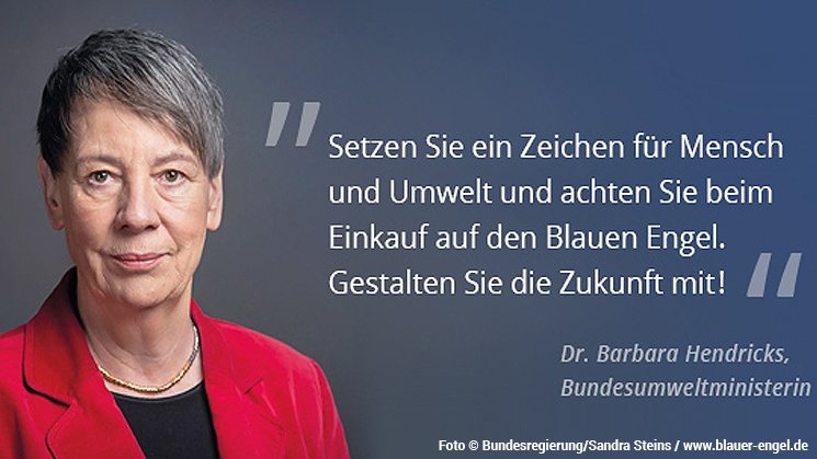 Bundesumweltministerin Dr. Barbara Hendrick