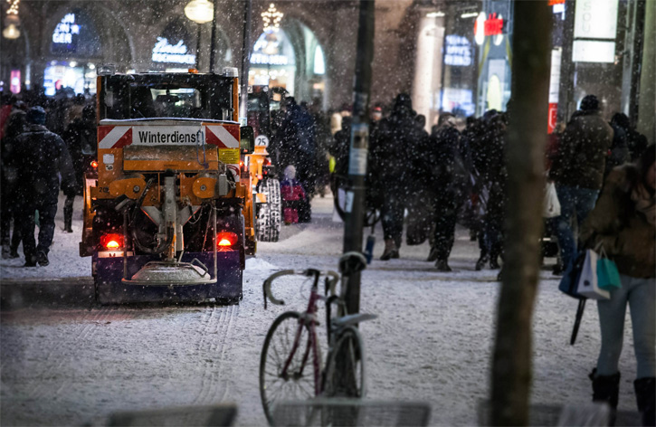 Winterdienst auf Öffentlichen Straßen