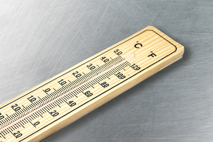 Holzthermometer