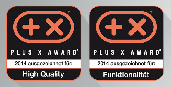 PLUS X Awards für DQ3300ER