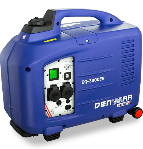 eBLUE® REMOTE & E-START 3,3 kW Inverter Stromerzeuger, Generator