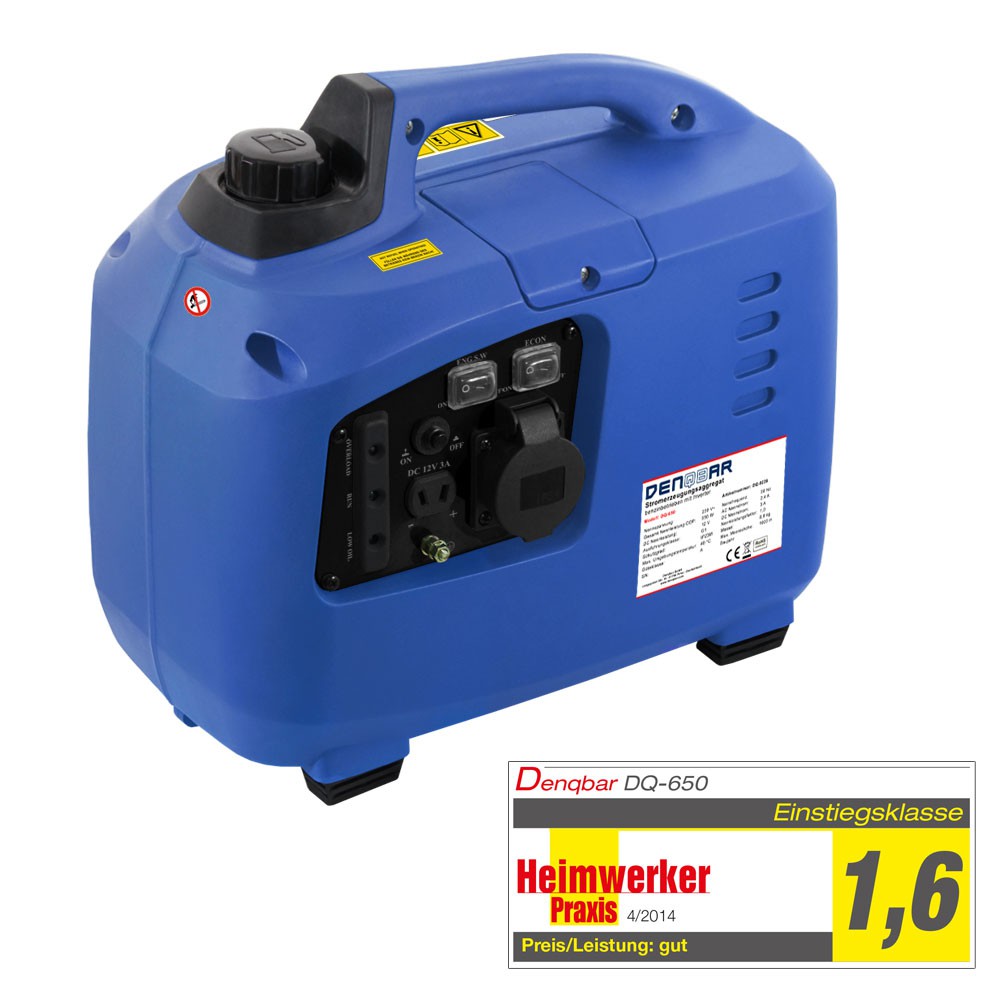 650 W Digitaler Inverter Stromerzeuger, Generator benzinbetrieben